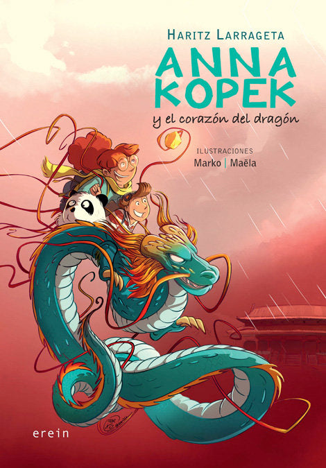 ANNA KOPEK Y EL CORAZON DEL DRAGON, de LARRAGETA, HARITZ | portada del libro