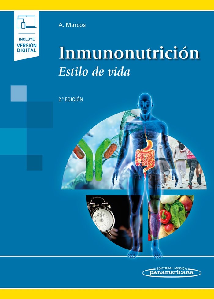 Inmunonutrición (incluye versión digital), de MARCOS | portada del libro