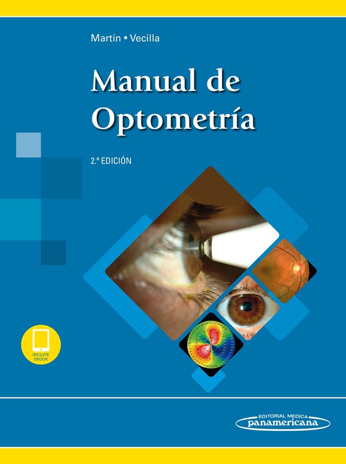 MARTIN:Manual de OptometrÆa,2» Ed.+e | portada del libro