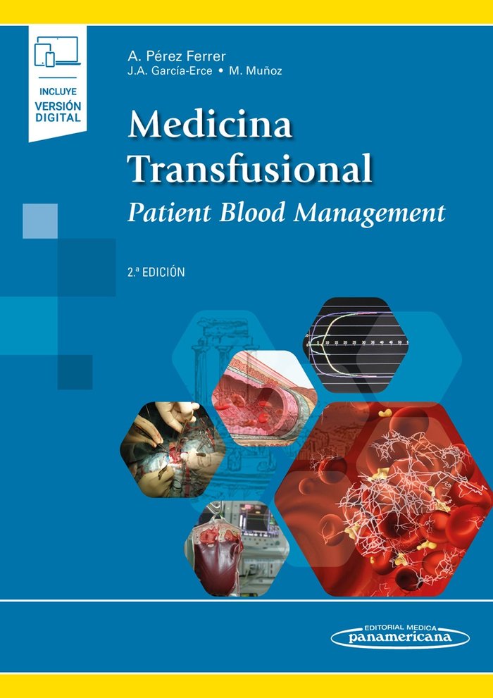 PEREZ:Medicina Transfusional 2aEd +e, de PEREZ | portada del libro