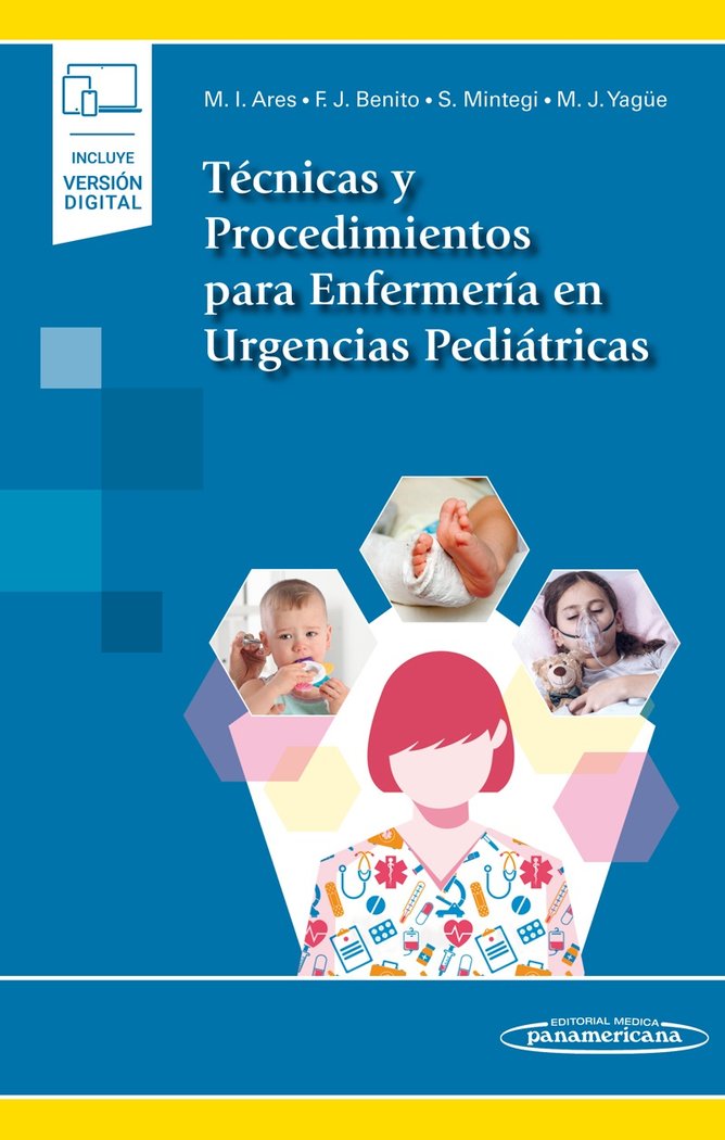 Técnicas y Procedimientos para Enfermería en Urgencias Pediátricas, de María Isabel Ares Ares | portada del libro