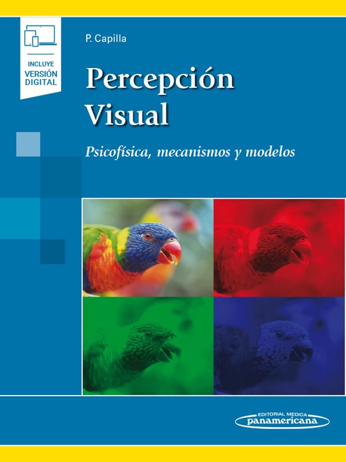 Percepción visual (incluye versión digital), de Pascual Capilla Perea | portada del libro