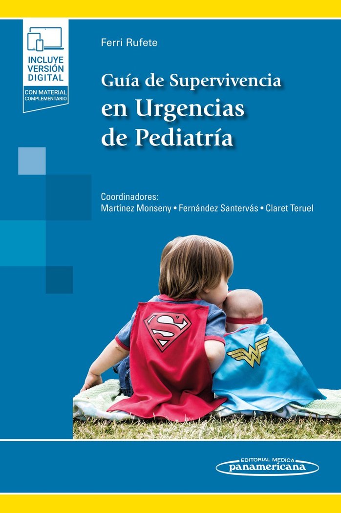 GUIA DE SUPERVIVENCIA EN URGENCIAS DE PEDIATRIA, de FERRI | portada del libro