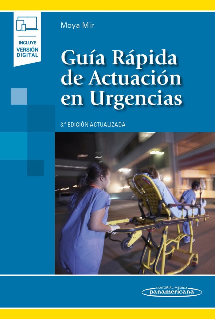 Guía Rápida de Actuación en Urgencias, de Moya Mir, Manuel S | portada del libro