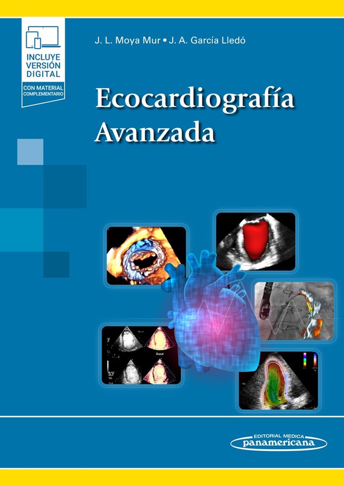 ECOCARDIOGRAFIA AVANZADA | portada del libro