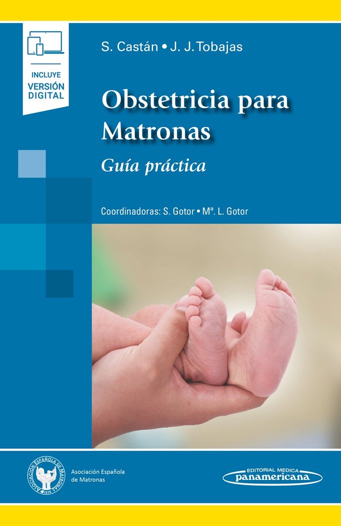 Obstetricia para Matronas (incluye versión digital), de Castán Mateo, Sergio | portada del libro