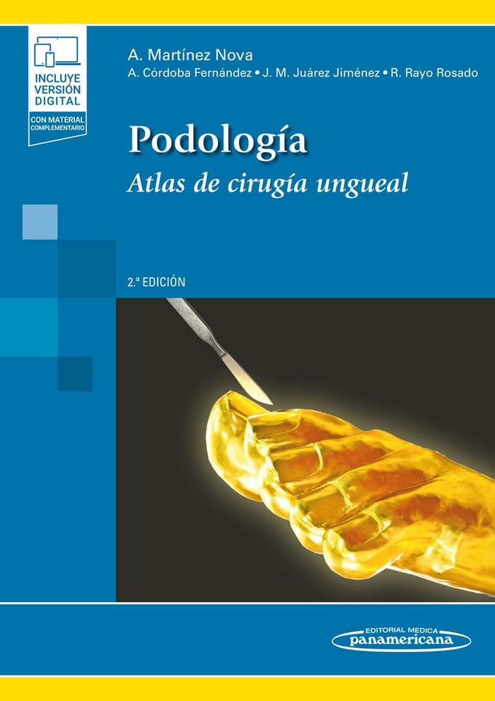 Podología (incluye versión digital), de Martínez Nova, Alfonso | portada del libro