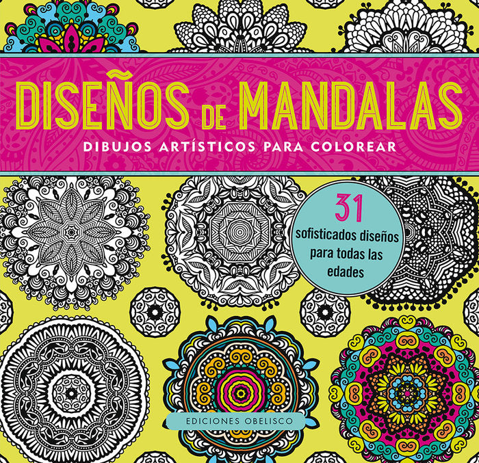 Diseños de mandalas, de Varios autores | portada del libro