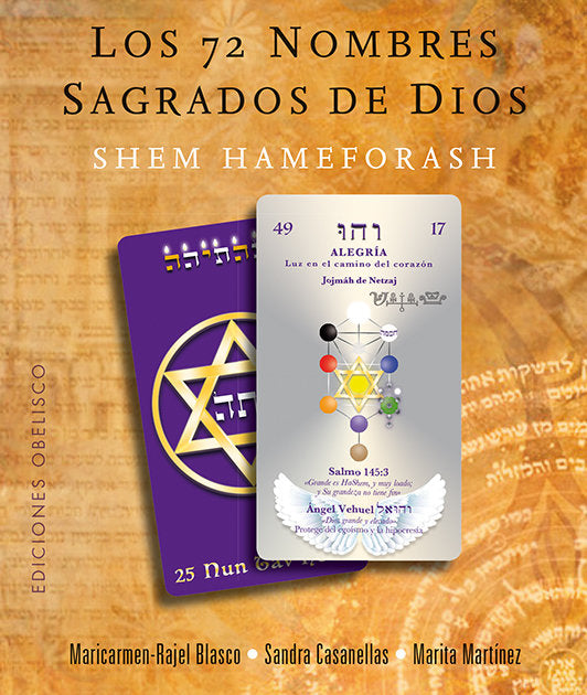 Los 72 nombres sagrados de Dios, de RAJEL-BLASCO RUIZ, Mª CARMEN | portada del libro