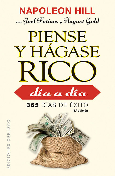 Piense y hágase rico día a día (bolsillo), de HILL, NAPOLEON | portada del libro