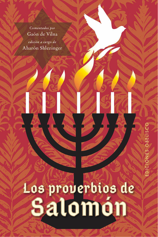 Los proverbios de Salomón, de de Vilna, Gaón | portada del libro