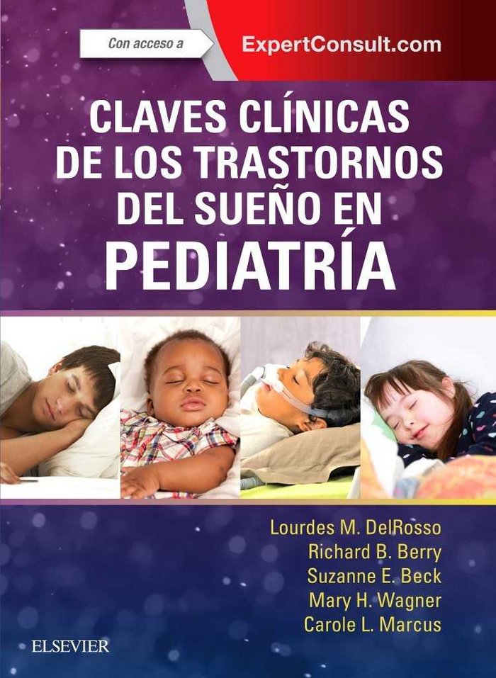 CLAVES CLÍNICAS DE LOS TRASTORNOS DEL SUEÑO EN PEDIATRIA, de DELROSSO | portada del libro