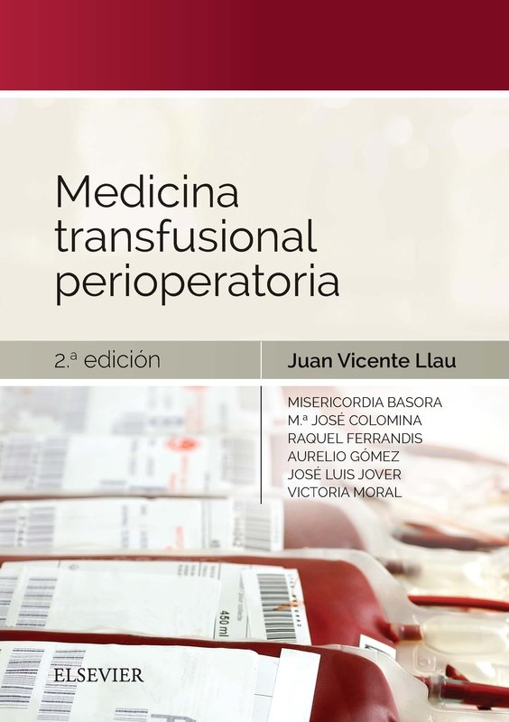 Medicina transfusional perioperatoria (2ª ed.), de Llau Pitarch, J.V. | portada del libro
