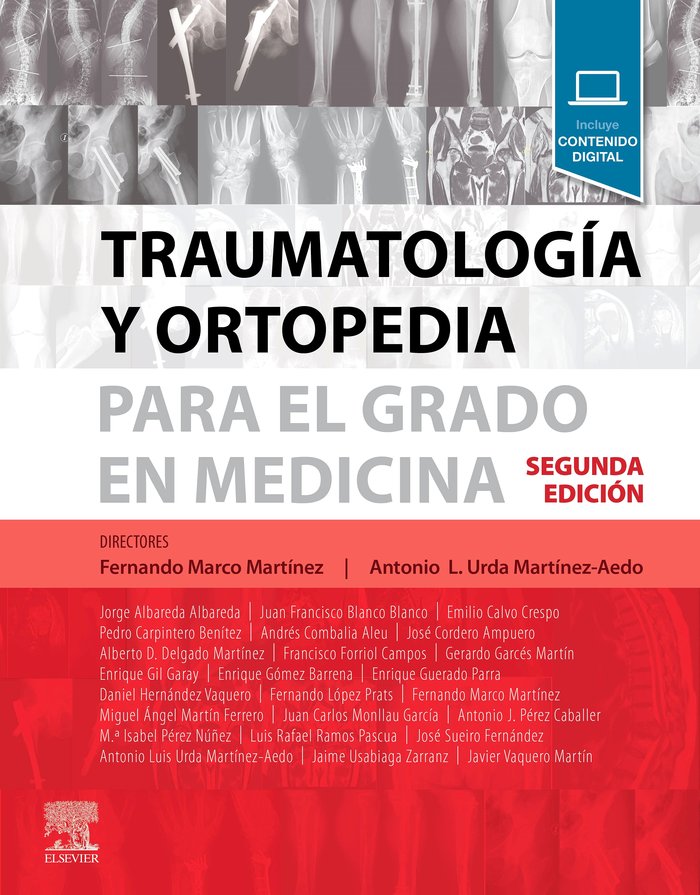 TRAUMATOLOGIA Y ORTOPEDIA PARA EL GRADO EN MEDICINA | portada del libro