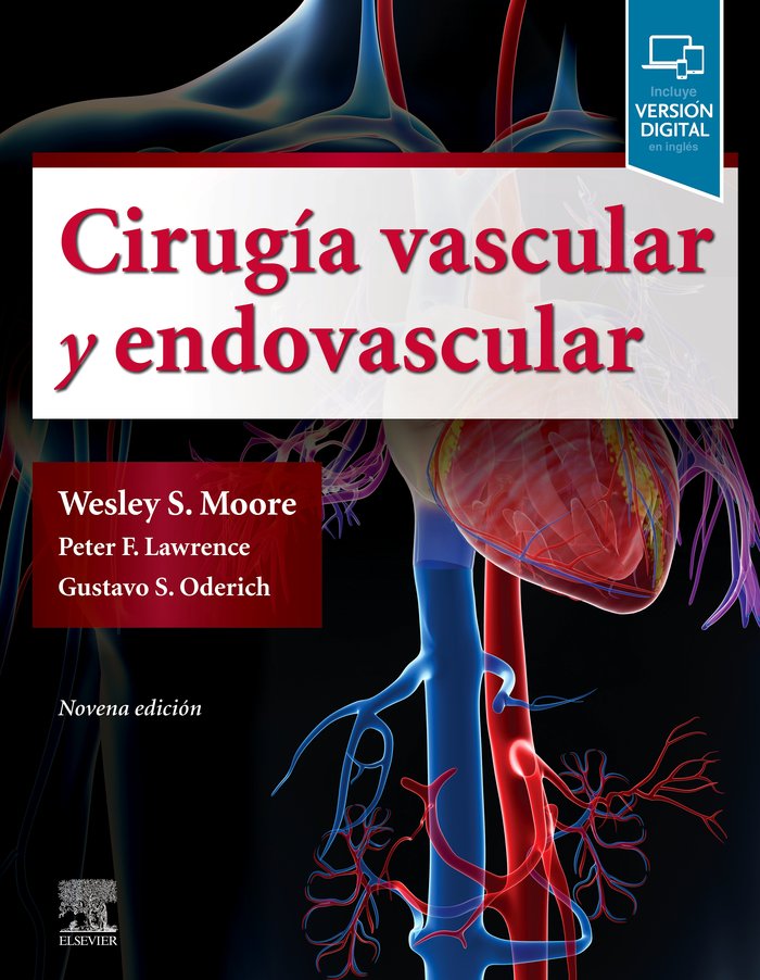Cirugía vascular y endovascular (9ª ed.), de Moore, Wesley S. | portada del libro