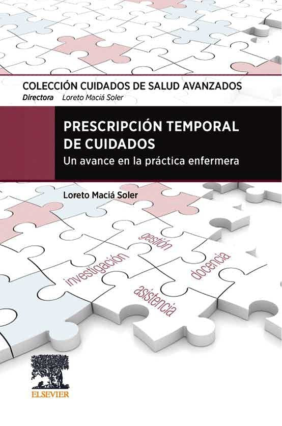 PRESCRIPCION TEMPORAL DE CUIDADOS, de MACIA | portada del libro