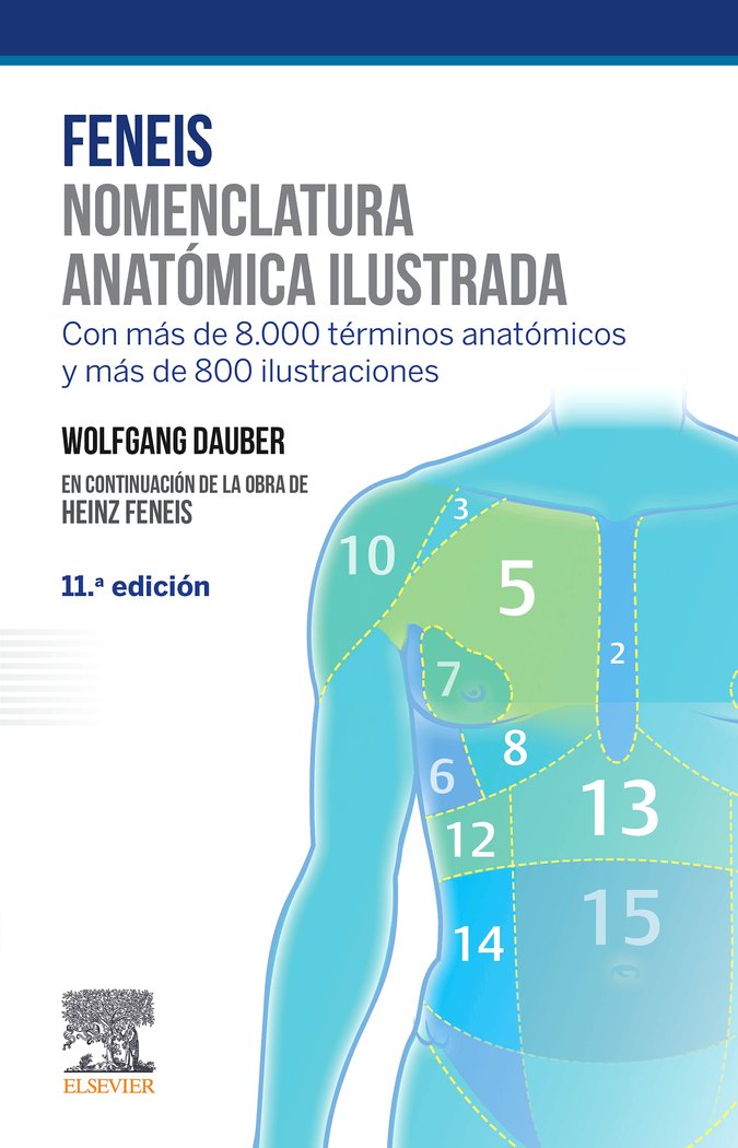 Feneis. Nomenclatura anatómica ilustrada (11ª ed.), de Dauber, Wolfgang | portada del libro