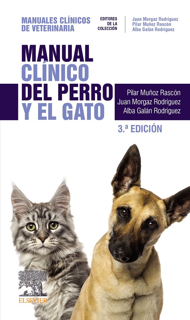 MANUAL CLINICO DEL PERRO Y EL GATO (3ª ED.), de MUÑOZ | portada del libro