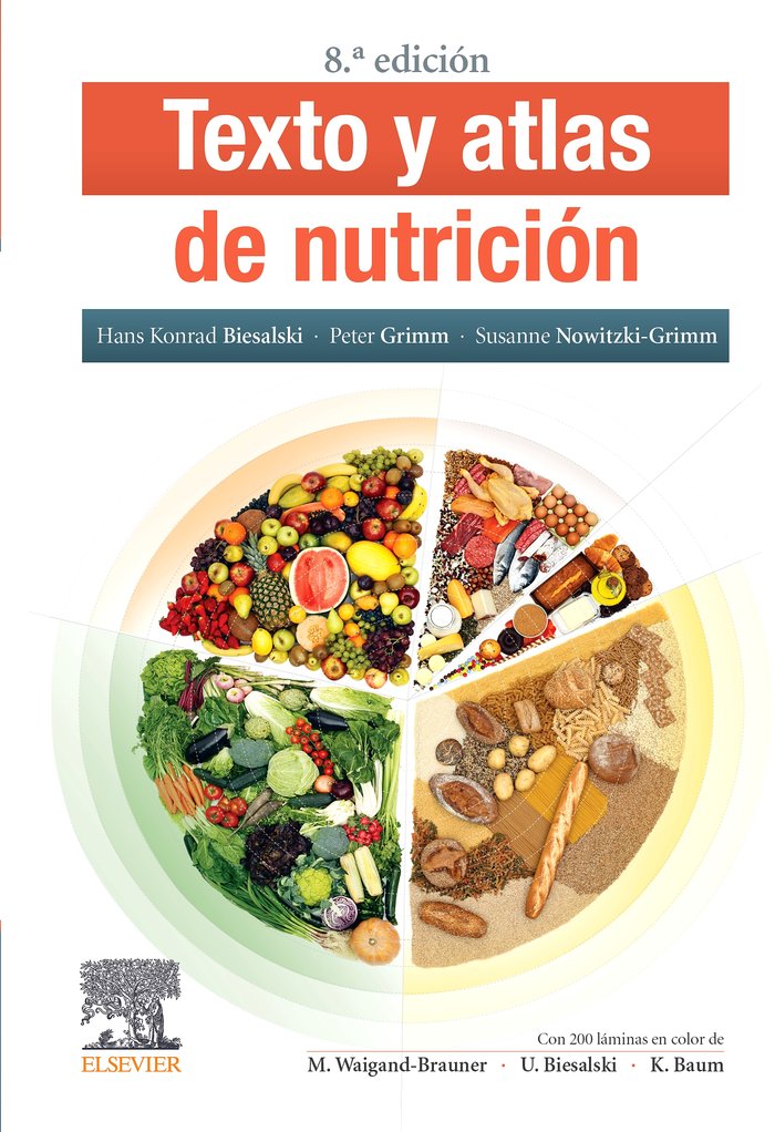 TEXTO Y ATLAS DE NUTRICION, de BIESALSKI, HANS KONRAD | portada del libro