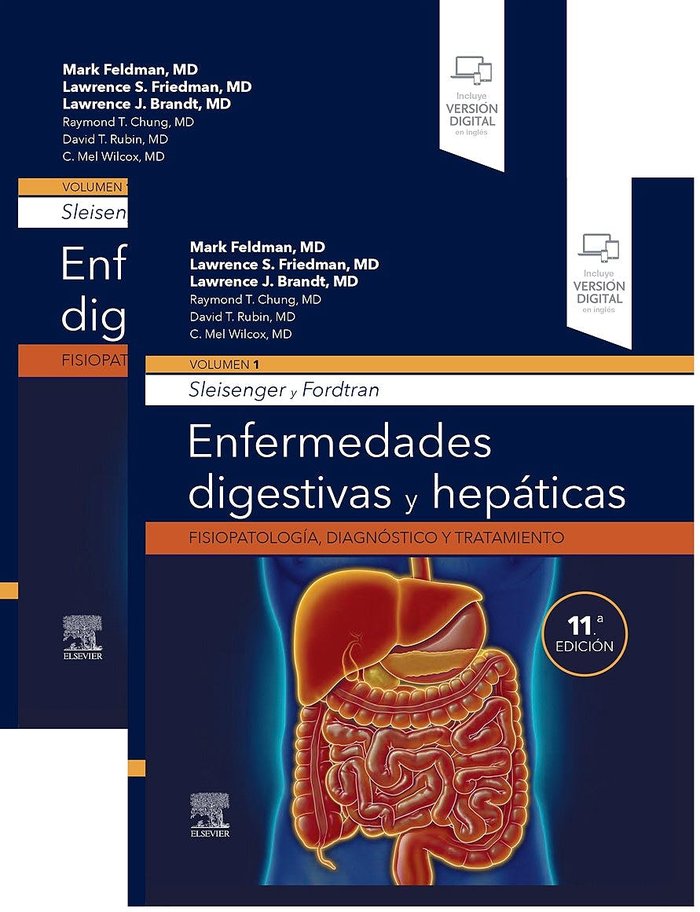 SLEISENGER Y FORDTRAN ENFERMEDADES DIGESTIVAS Y HEPATICAS : FISIO, de FELDMAN, MARK. | portada del libro
