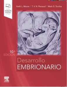 DESARROLLO EMBRIONARIO 10ª ED, de MOORE | portada del libro