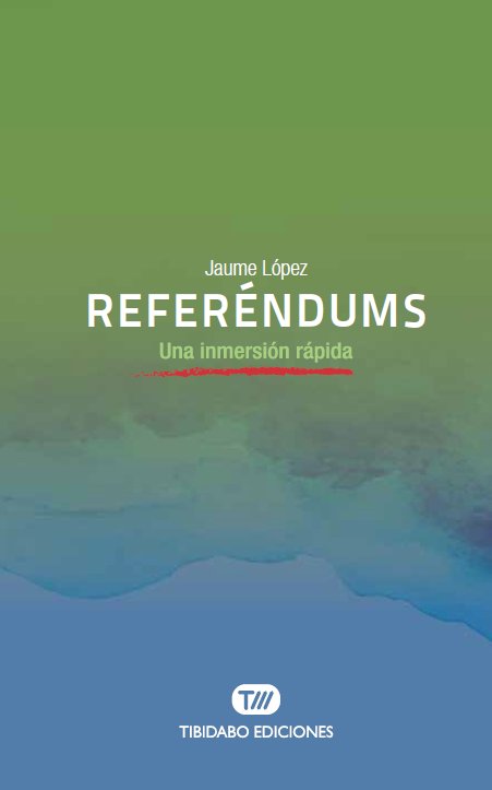 Referéndums, de López Hernández, Jaume | portada del libro