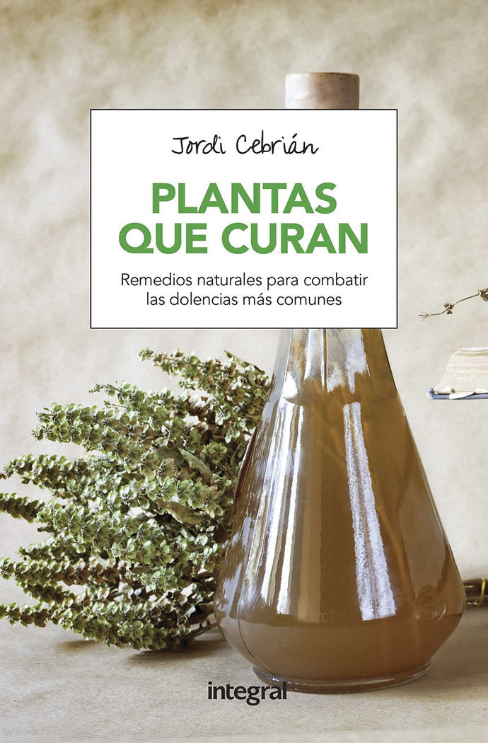 Plantas que curan, de Cebrián Jordi | portada del libro