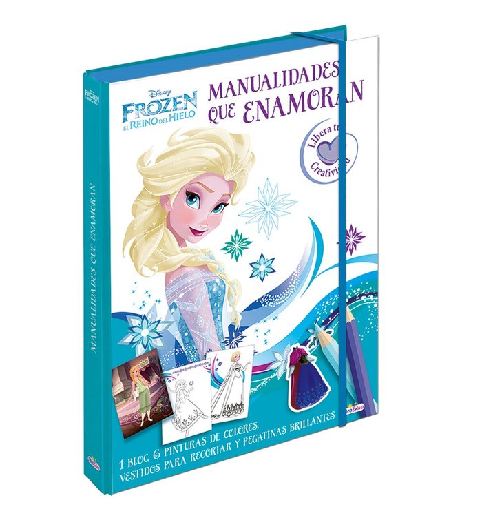 MANUALIDADES QUE ENAMORAN - FROZEN | portada del libro