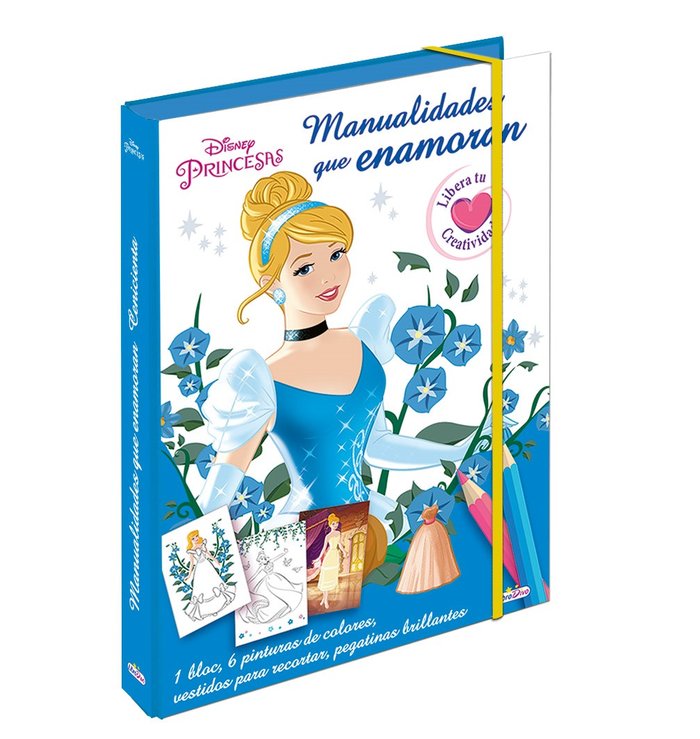 MANUALIDADES QUE ENAMORAN - CENICIENTA | portada del libro