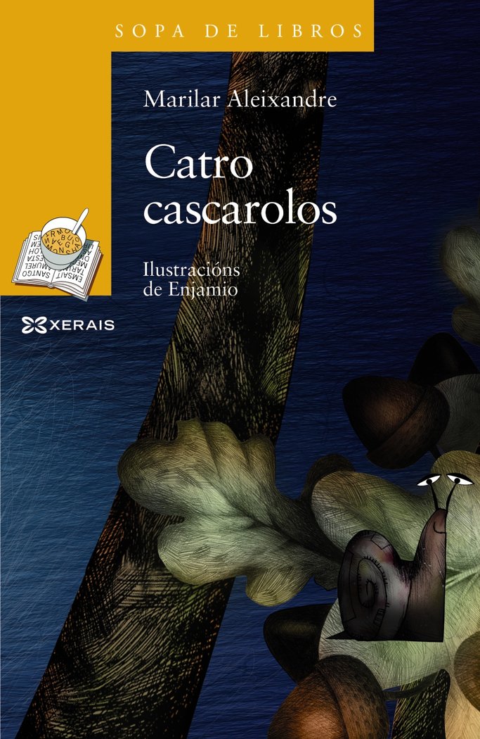 Catro cascarolos, de Aleixandre, Marilar | portada del libro