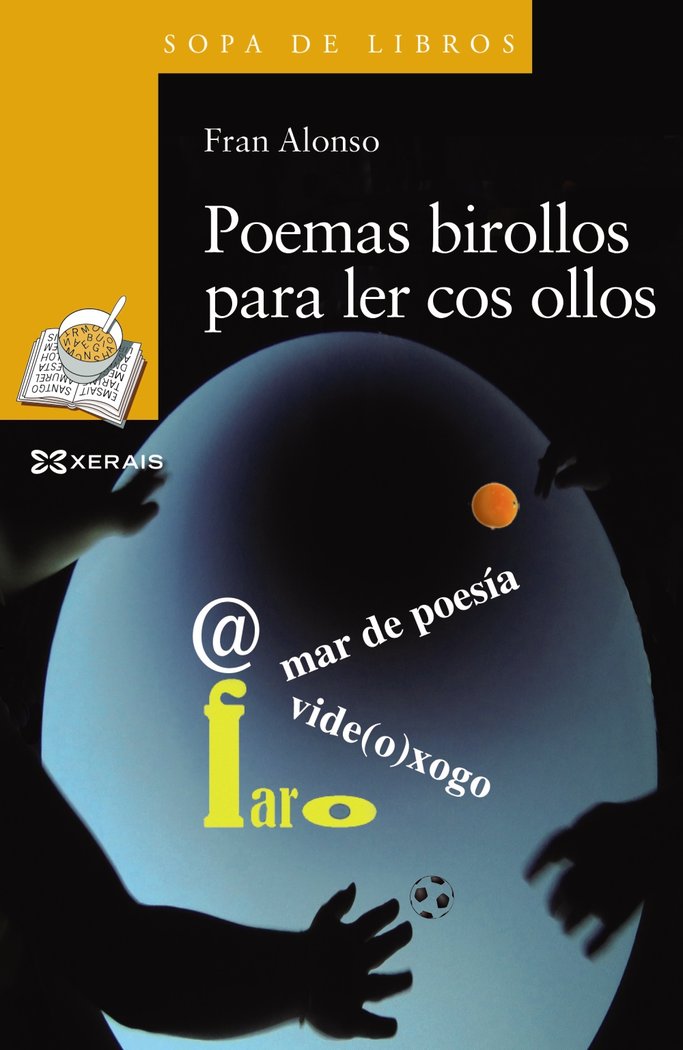 Poemas birollos para ler cos ollos, de Alonso, Fran | portada del libro