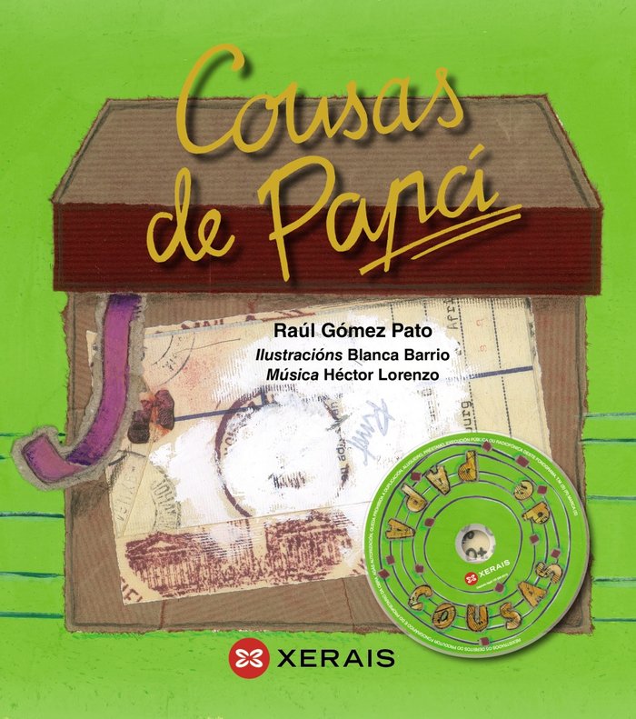 Cousas de papá, de Gómez Pato, Raúl | portada del libro