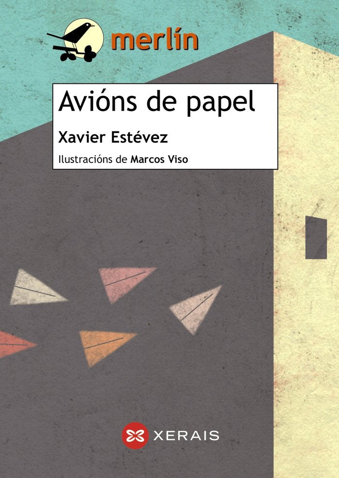Avións de papel, de Estévez, Xavier | portada del libro