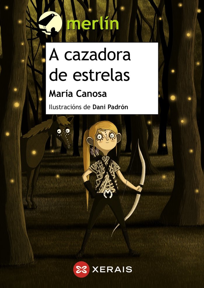 A cazadora de estrelas, de Canosa, María | portada del libro
