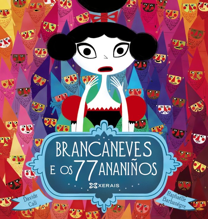 Brancaneves e os 77 ananiños, de Cali, Davide | portada del libro