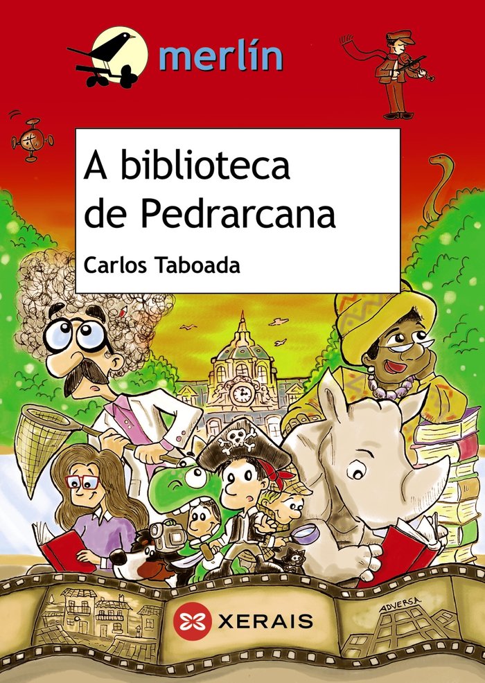 A biblioteca de Pedrarcana, de Taboada, Carlos | portada del libro