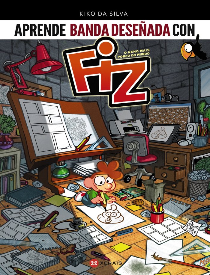 Aprende banda deseñada con Fiz, de da Silva, Kiko | portada del libro