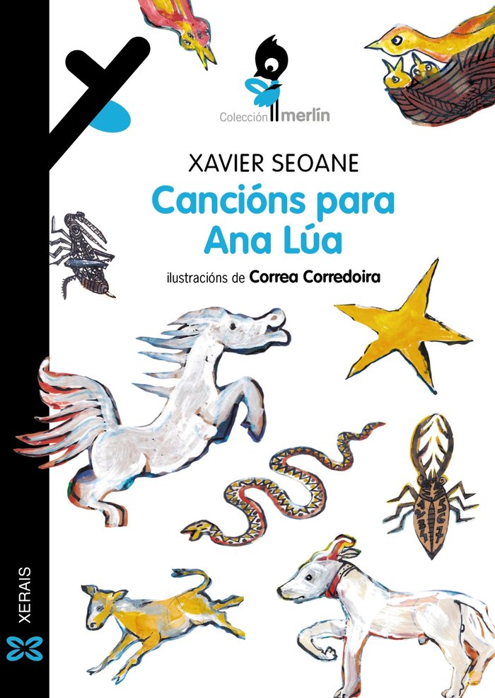 Cancións para Ana Lúa, de Seoane, Xavier | portada del libro