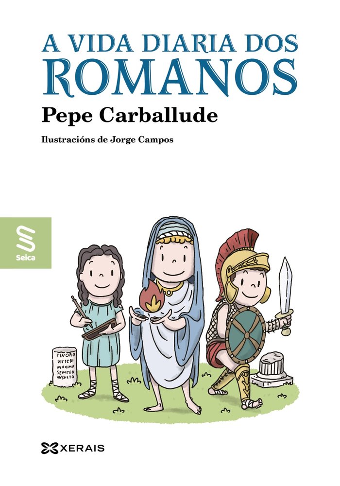 A VIDA DIARIA DOS ROMANOS, de CARBALLUDE, PEPE | portada del libro