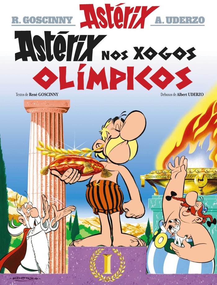 ASTERIX NOS XOGOS OLIMPICOS, de GOSCINNY, RENE | portada del libro