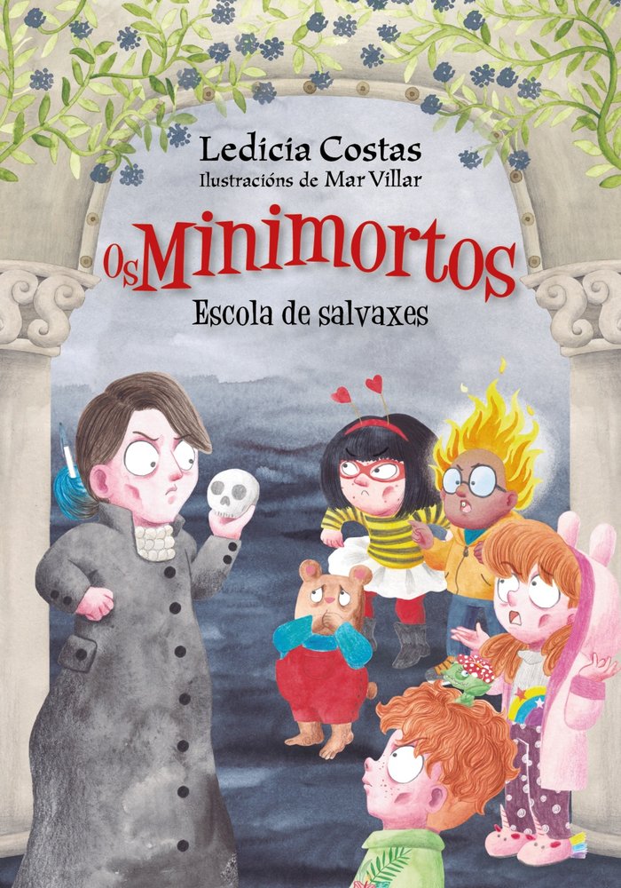 ESCOLA DE SALVAXES. OS MINIMORTOS, de COSTAS, LEDICIA | portada del libro