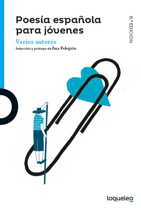 Poesía española para jóvenes, de Pelegrin | portada del libro