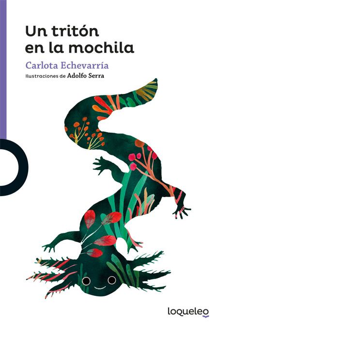 Un tritón en la mochila, de Echevarria, Carlota | portada del libro