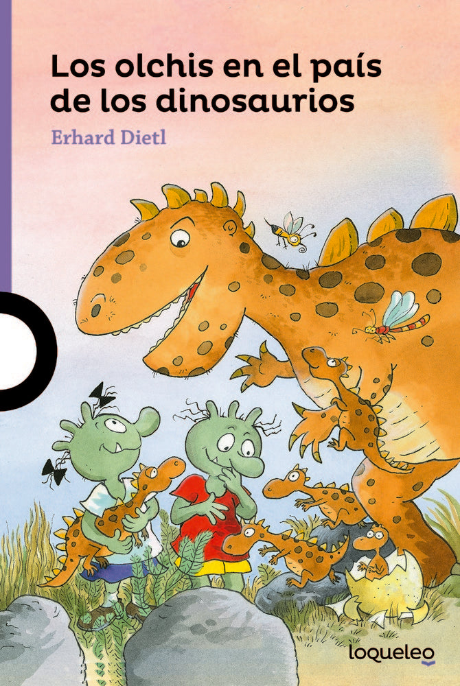 Los olchis en el pais de los dinosaurios, de Dietl, Erhard | portada del libro