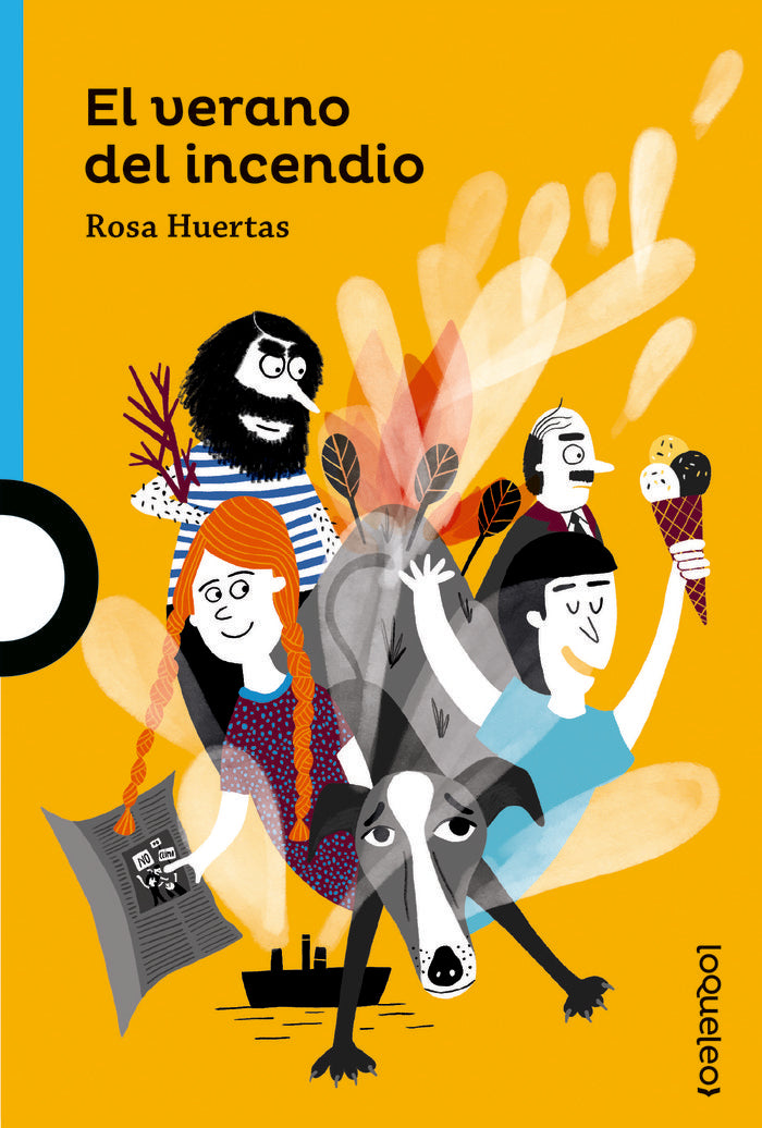 El verano del incendio, de Huertas, Rosa | portada del libro