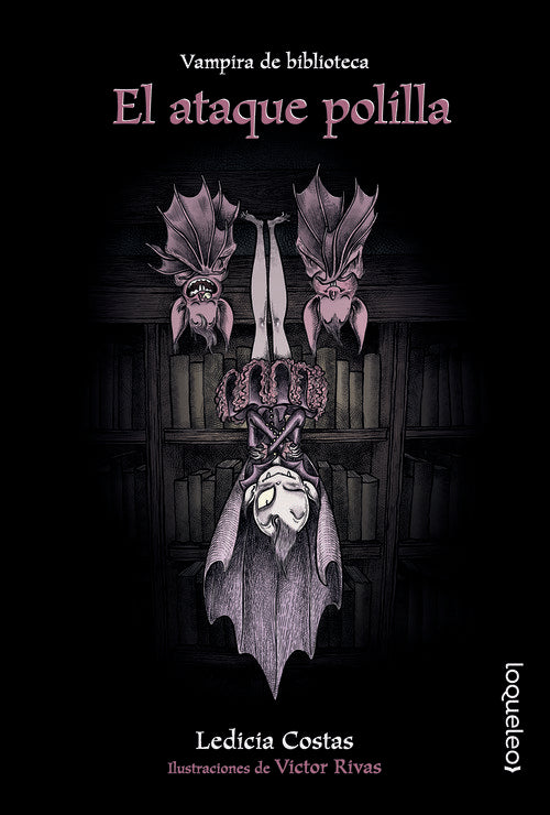 VAMPIRA DE BIBLIOTECA: ATAQUE POLILLA, de COSTAS ALVAREZ | portada del libro