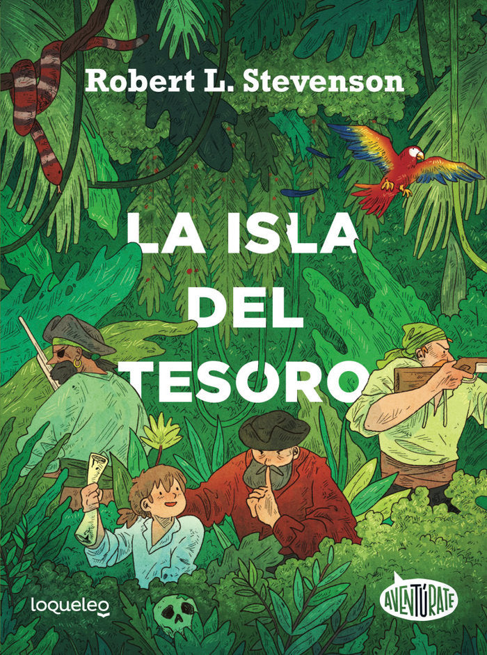 LA ISLA DEL TESORO, de ROBERT L STEVENSON | portada del libro