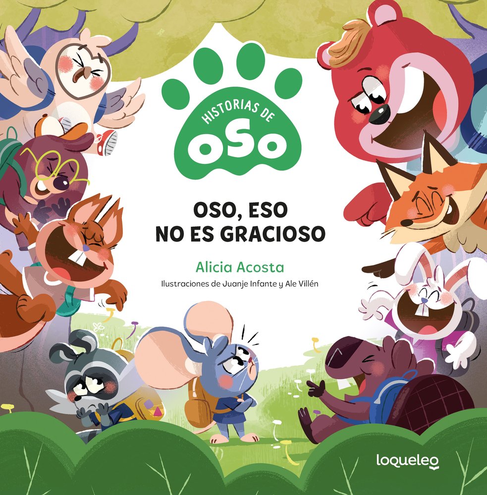 OSO, ESO NO ES GRACIOSO INFJUV ED25, de GACIA ACOSTA, ALICIA | portada del libro