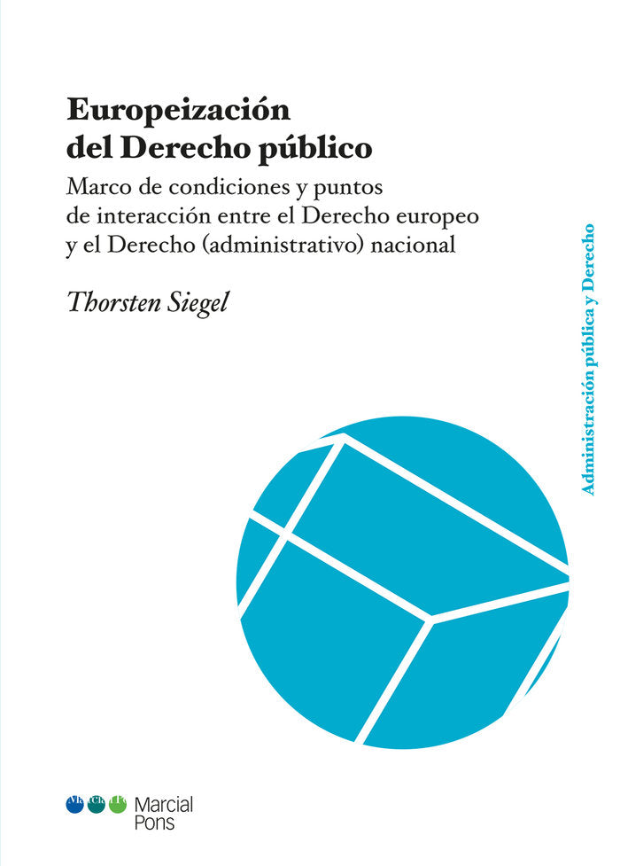 Europeización del Derecho público, de Siegel, Thorsten | portada del libro