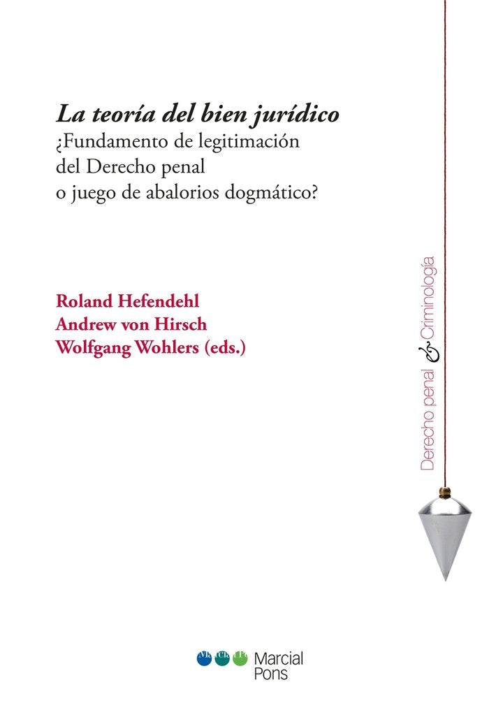 La teoría del bien jurídico | portada del libro